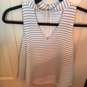 V cut out shirt. only worn a few times.